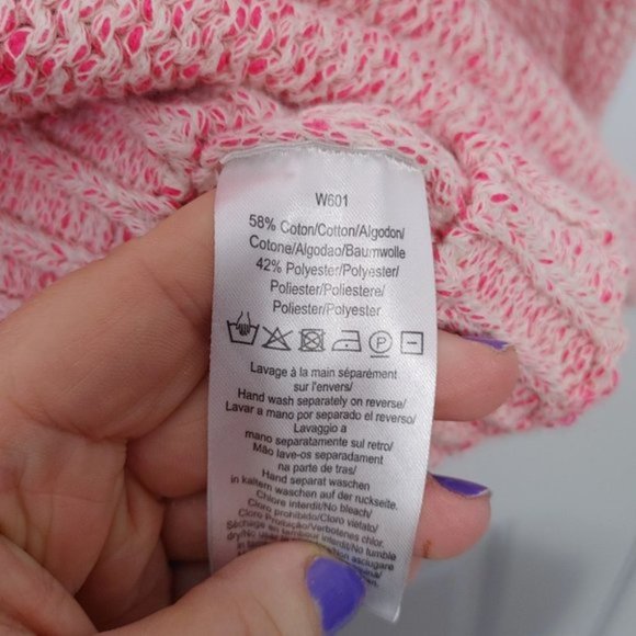 Italian pink sweater warm cozy - Picture 3 of 4